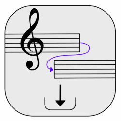 Custom Sheet Music Cut